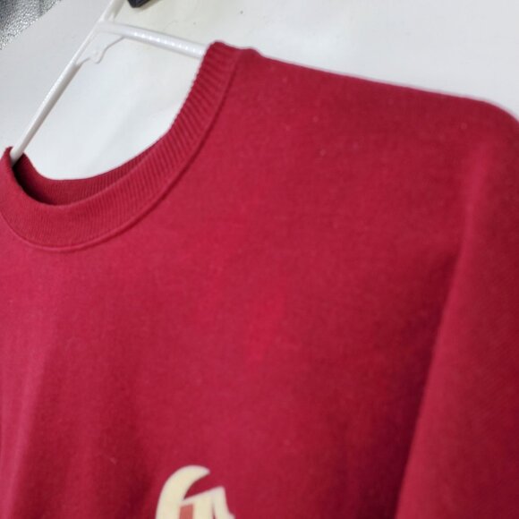 Champion Maroon Women's Long Sleeved Pullover Crewneck Sweater Size XL - Picture 7 of 10